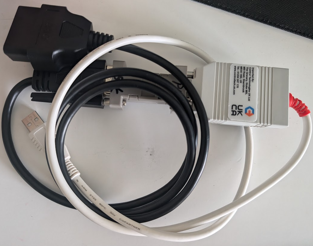 Remote Key Fob/NFC Card Pairing Cable (Rental)