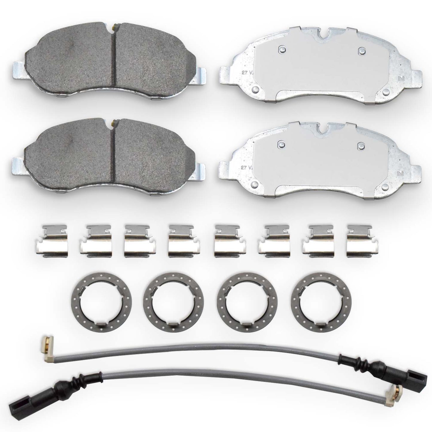 Fisker Ocean Front & Rear Brake Pad Set – Complete Kit for All Models (8 Pads + Hardware)
