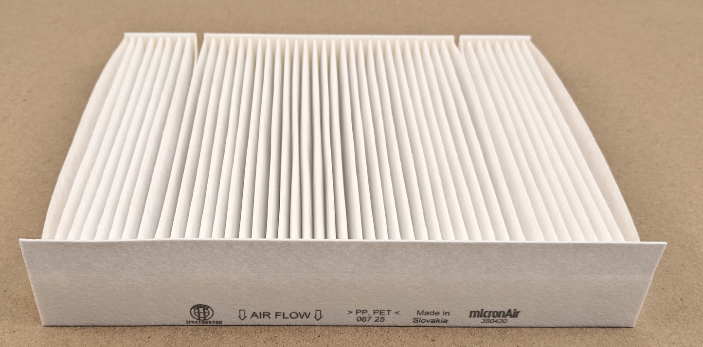 OEM Air Cabin Filter MicronAir 350430 Fisker Part H141658100